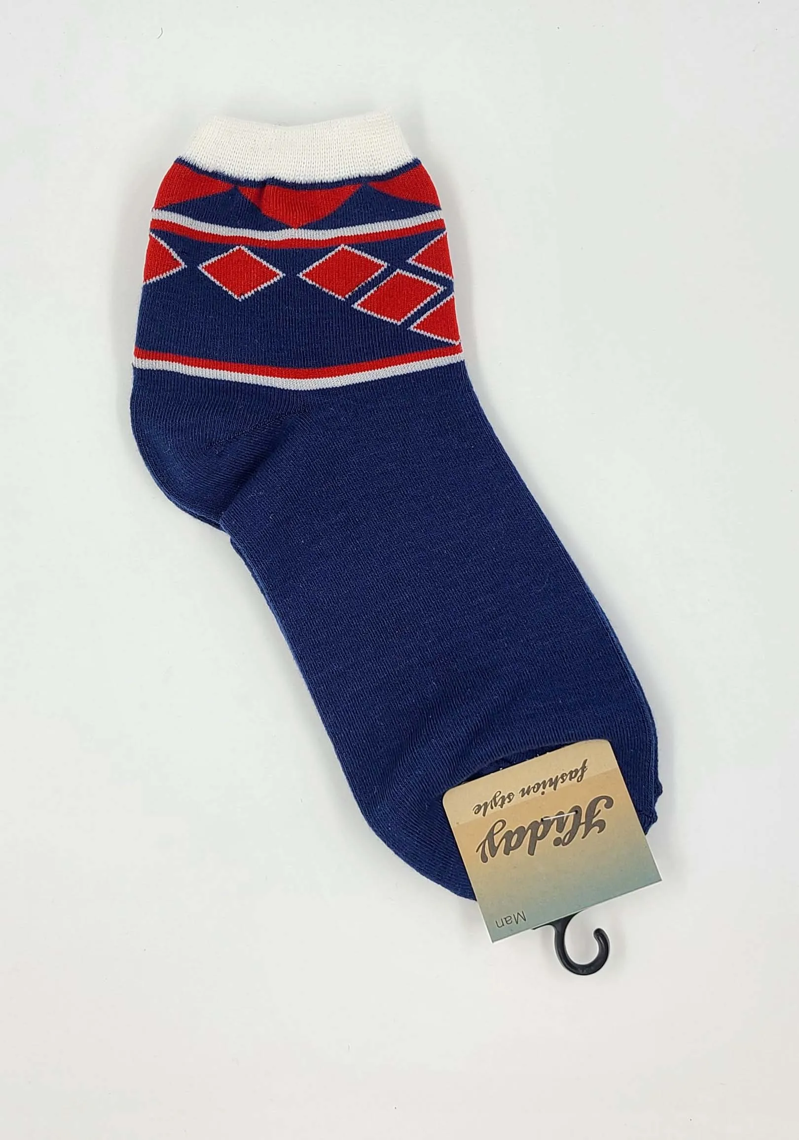 OEM Korean High Quality Custom Designer Fashion Men Ankle Socks