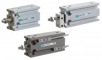 Actuator high pressure rodless pneumatic compressed air cylinder