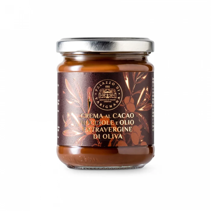 High Quality Food Gift Box Chocolate Hazelnut Spreadable Cream with Extra Virgin Olive Oil Ready to Ship