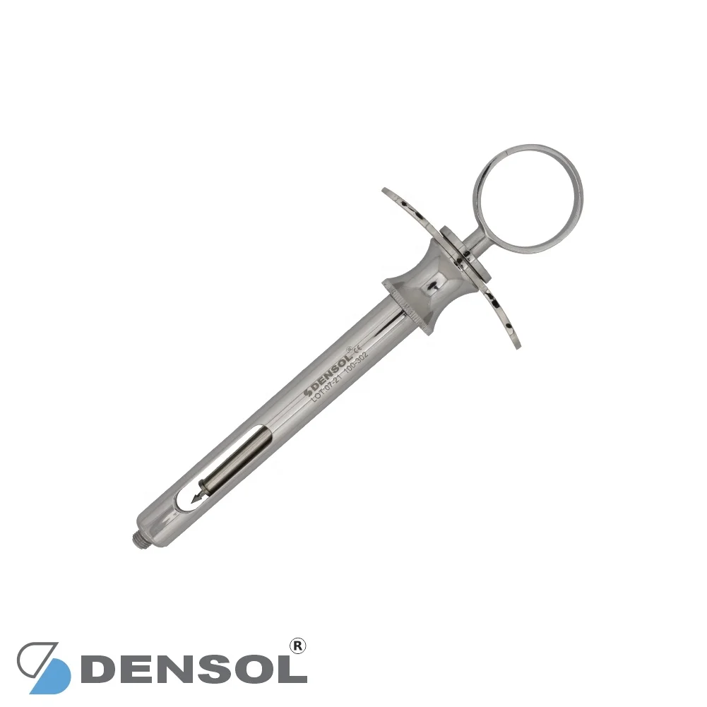 Dental Aspirating Syringes Single ring type syringe 2.2ml EU needle Spiral Hook Premium Dental Aspirating Syringes Cheap Prices