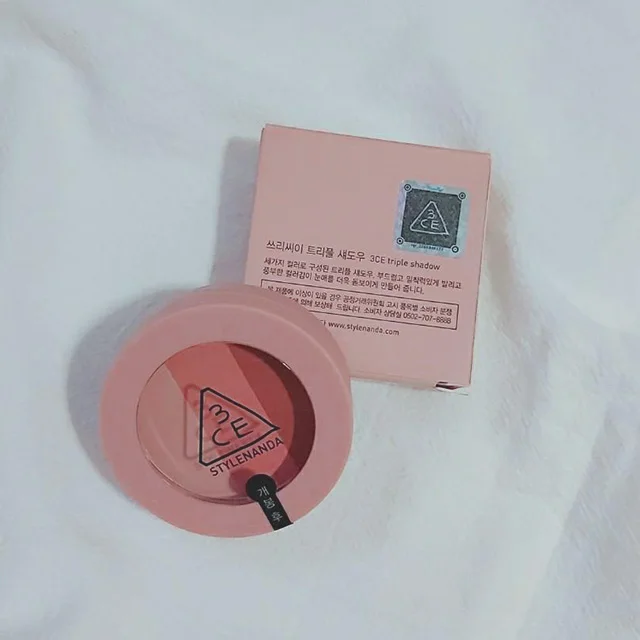 3CE TRIPLE EYESHADOW Palette Private Label OEM ODM Make Up Beauty Korean Cosmetics Custom Logo Makeup Vegan Organic Korea