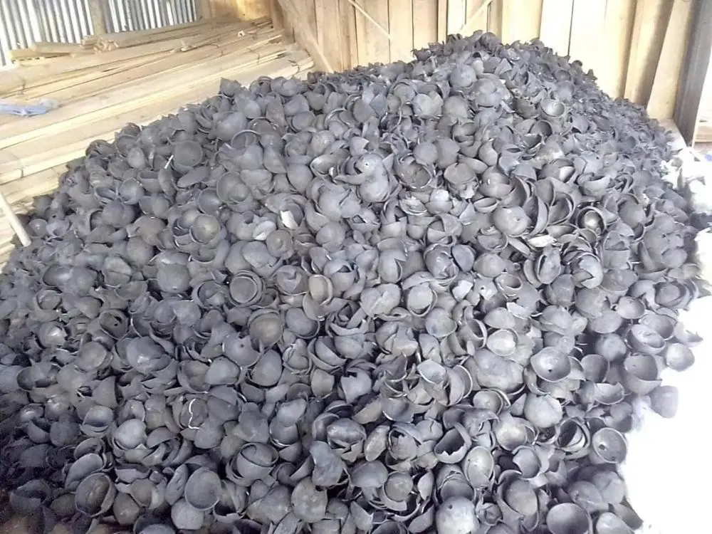
High Quality Coconut Shell Charcoal Use For Activated Carbon 