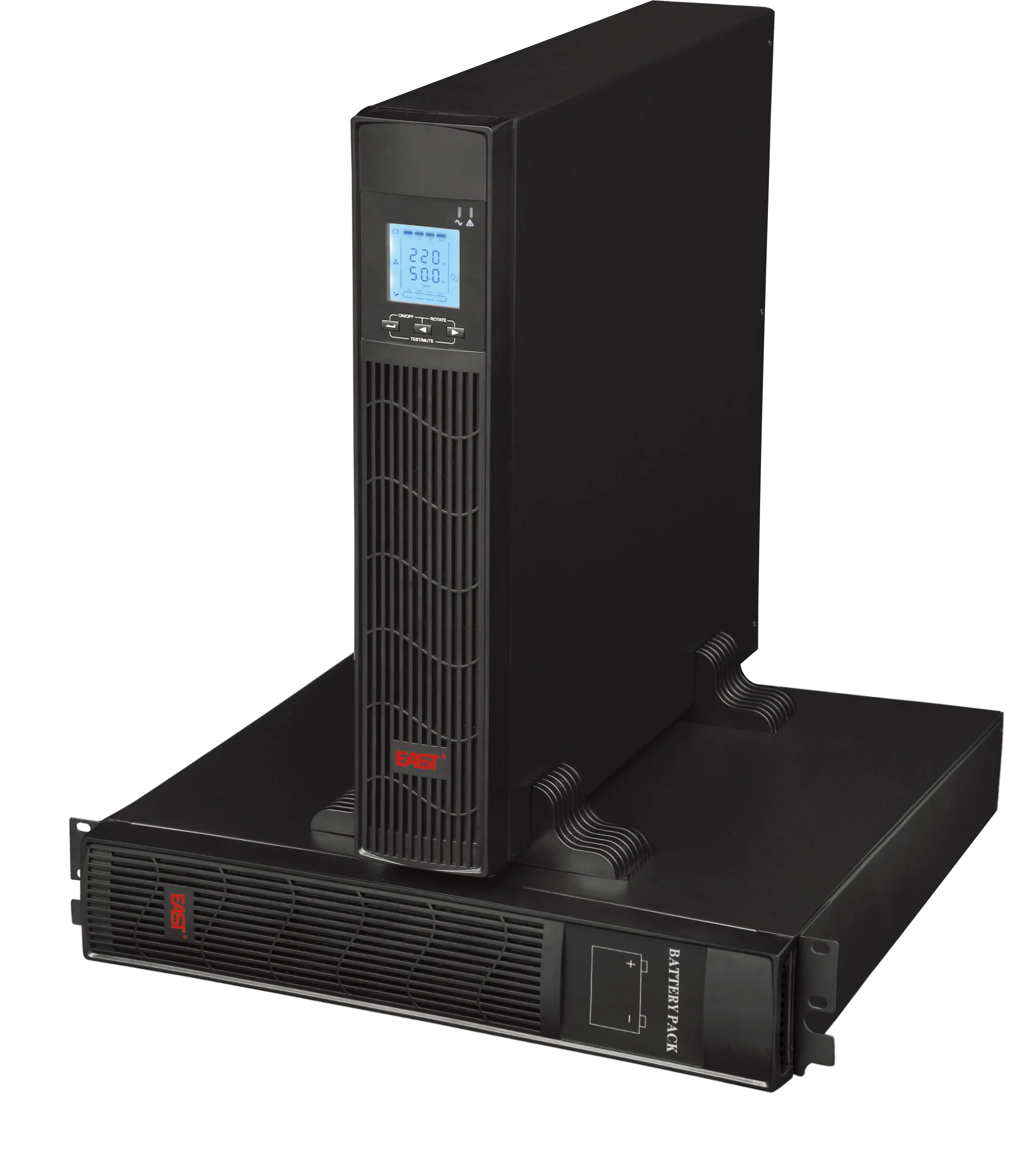 EA900RT 1 - 10 kVA (120V)   Online HF UPS 1/1 with 0.9 PF