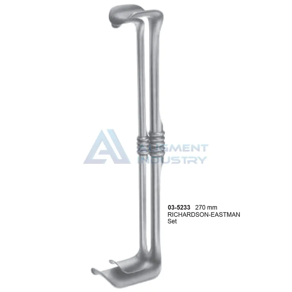
RICHARDSON EASTMAN Retractor Double Ended 27cm Set of Two 38x37mm/22x21mm, 29x30mm/64x43mm Stainless Steel Surgical Instruments 