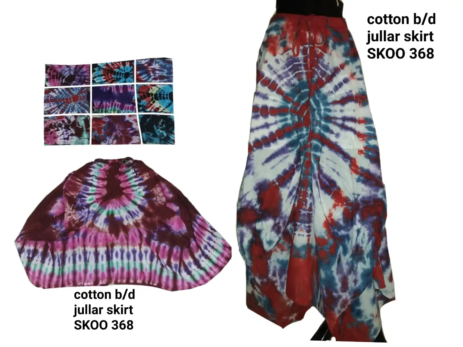 New cotton Indian boho jullar skirts Indian GYPSY Handmade Cotton Long Skirt Boho Wrap Around Mandala Sarong Block Print Hippie