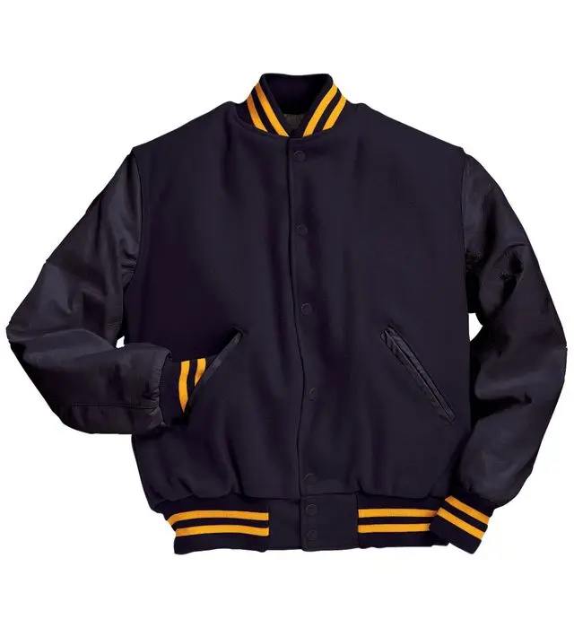 Оригинальные оптовая продажа унисекс на заказ Letterman бейсбол колледж шерстяные мужские школьные куртки без