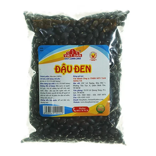 Viet Nam Manufacturer High Quality Black Bean 500gr With Factory Price From Viet Nam