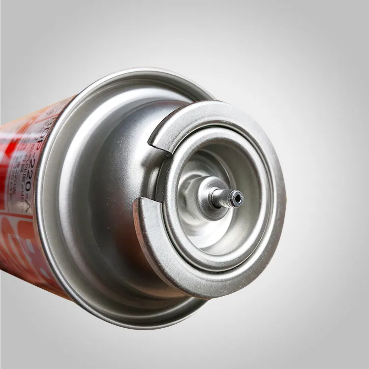 empty tinplate Can Gas Cans tin cans empty aerosol canister valve