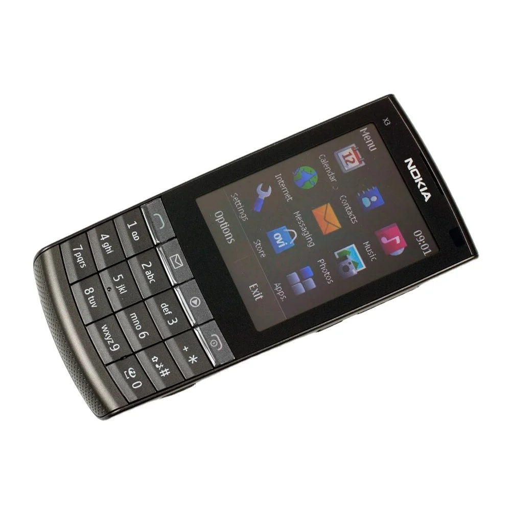 
Original Reconditioned Gsm Cellular Mobile For Nokia X3-02 3g Mobile Phone 