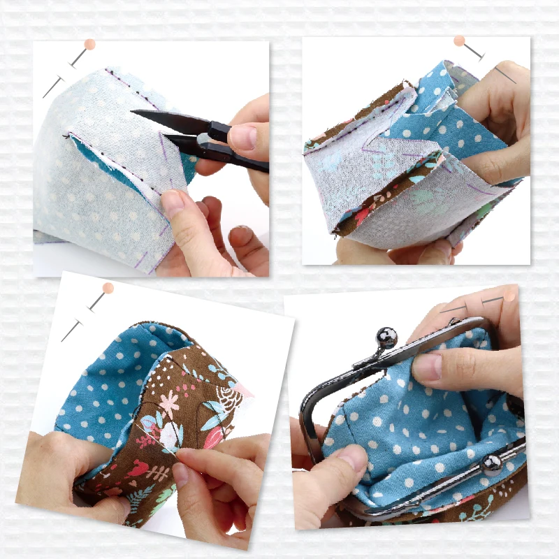 Handmade unique clasp purse kiss clasp lock for purse