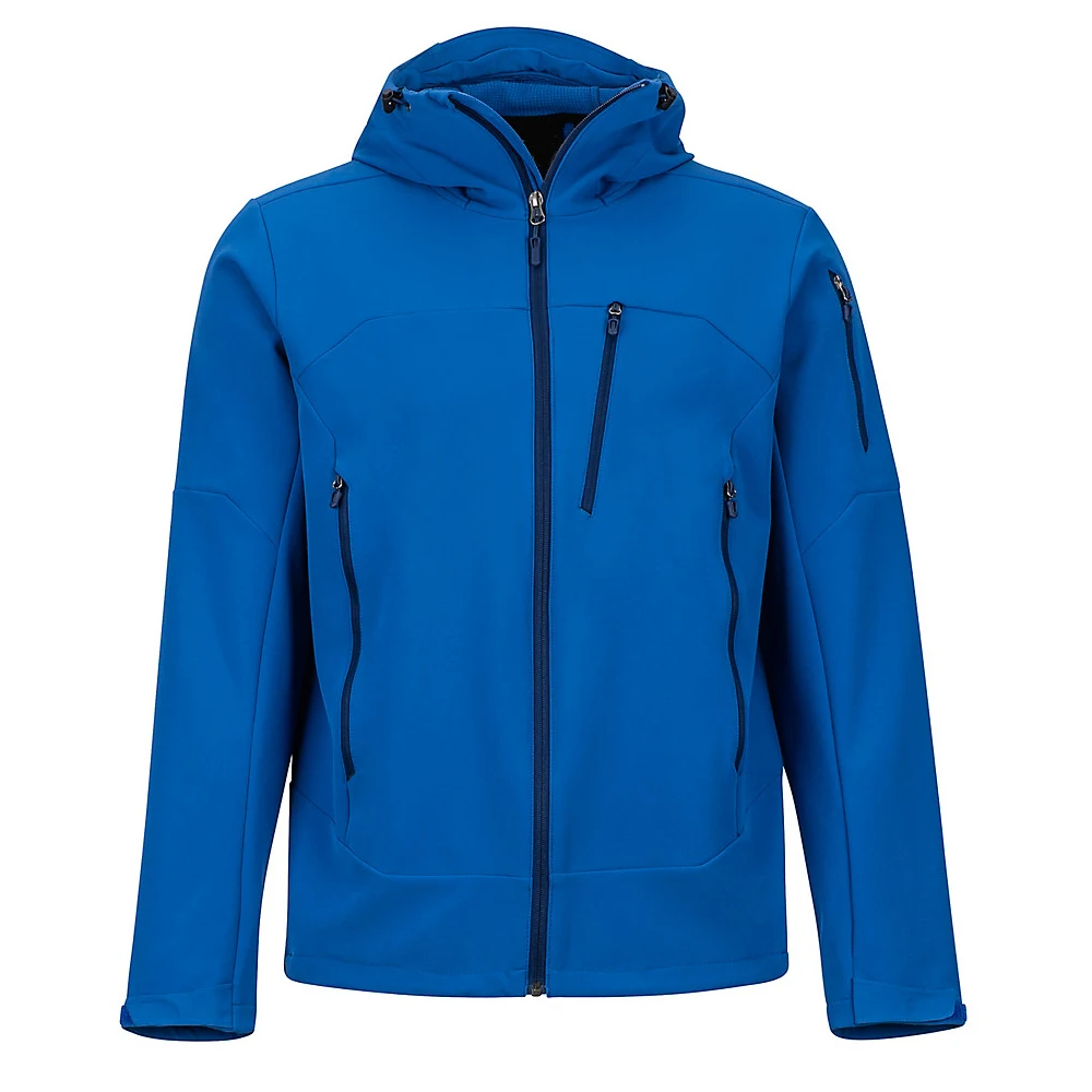 New wholesale beautiful outdoor running custom winter men softshell hoodies jacket
