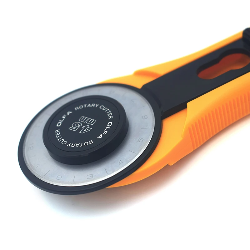 Prym Olea Ergonomic Soft Handle Rotary Cutter Maxi 45mm Handicraft Tools Sewing Accessories