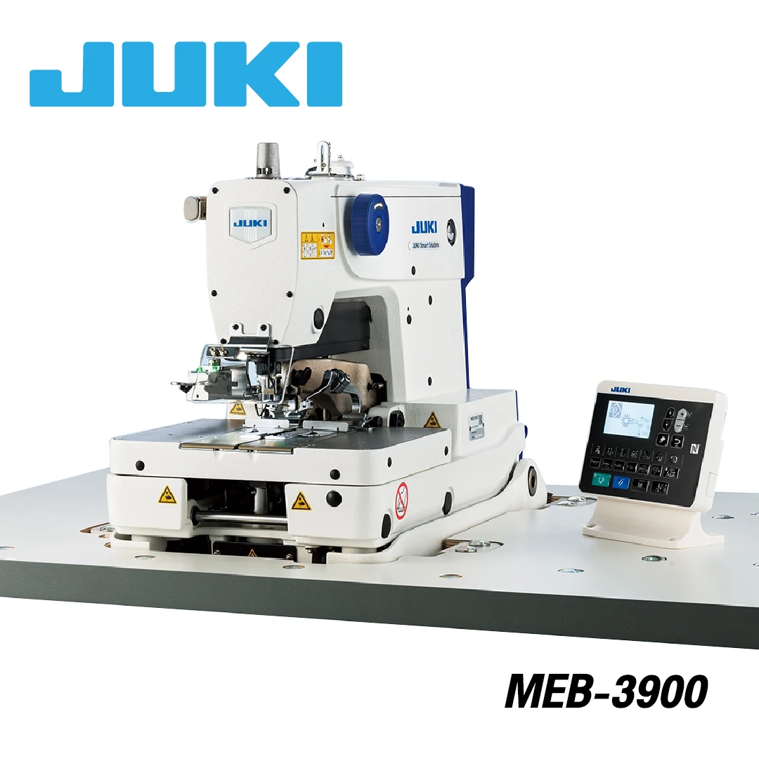 
MEB-3900 JUKI компьютеризированная Контролируемая ушко BUTTONHOLING Промышленная швейная машина для джинсов оригинального дизайна 