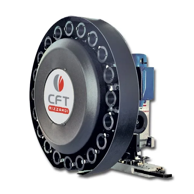 Made in Italy noisless fast lightweight automatic tool changer model CTM 40 high speed and mechanically synchronized