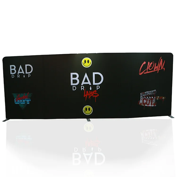 10*10 Ft Tension Fabric Photo Booth Backdrop Frame Pop up banner Custom any Size