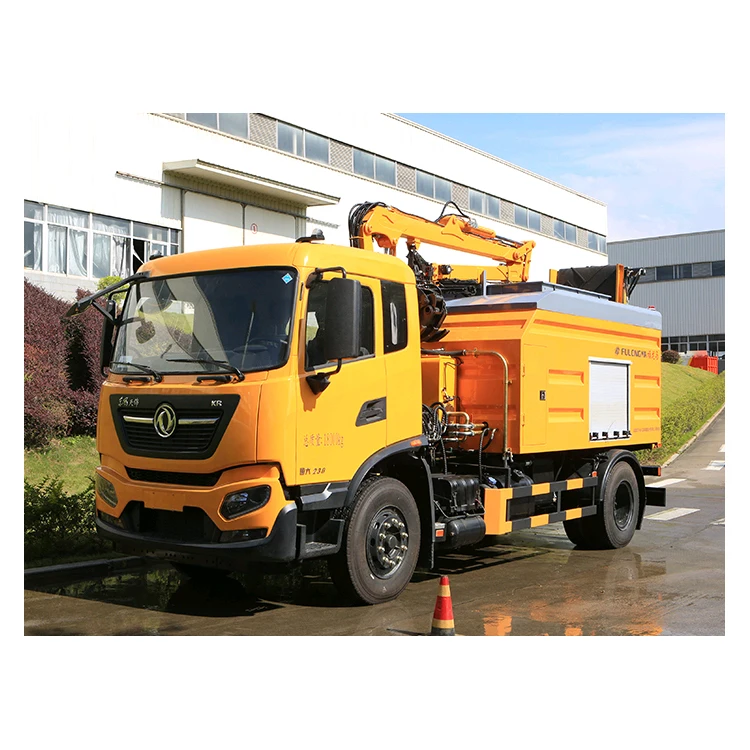 Highly Advanced Sanitation and Environmental Equipment Garbage Waste Crushing Truck