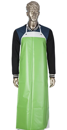 Heavy Duty Model - Stay Dry - Industrial Chemical Resistant Plastic PVC apron