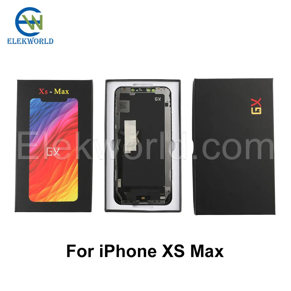 Лидер продаж жесткий ЖК-дисплей GX для iphone X XS MAX 11 pro max OLED сменный экран