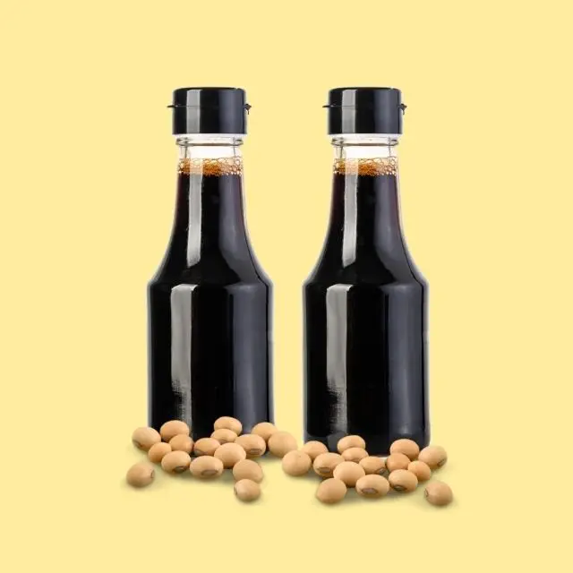 Оптовая продажа экстракт соевых бобов соусная стеклянная бутылка 200 мл Сладкий соевый соус для приготовления пищи горячий горшок соуса