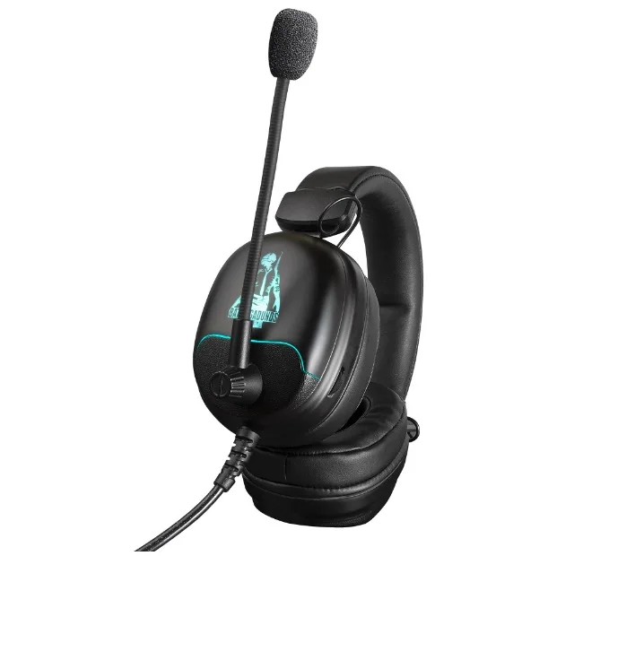 Cancelling Mic  LED Lights Gaming Headphones Headset For PS4 Xbox PC Noise  Nintendo Switch Game