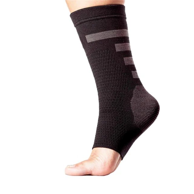 New Arrival custom Logo boxing foot ankle support brace bracket compression sleeve with adjustable straps