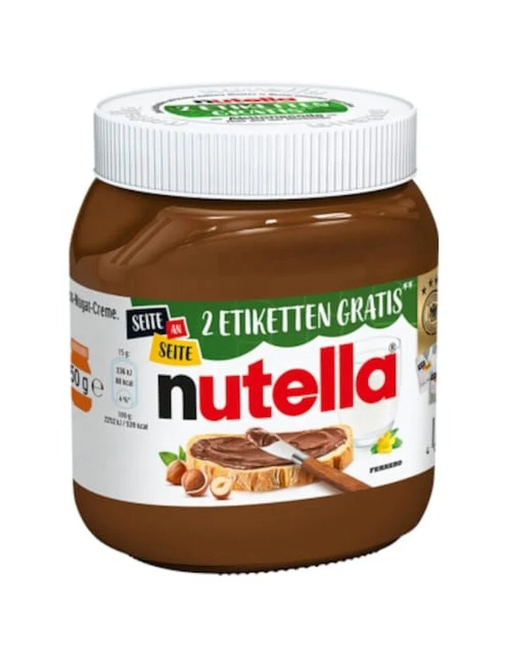 Мини-банка Nutella 25 г 65 шт. в