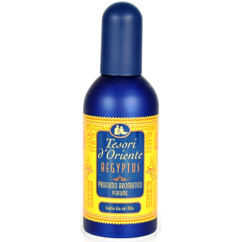 AROMATIC NILE Perfume TESORI ORIENTE 100 ML BLUE Spray Woman Aluminum Bottle 480 Box Blue Lily of The Nile T.T - Paypal