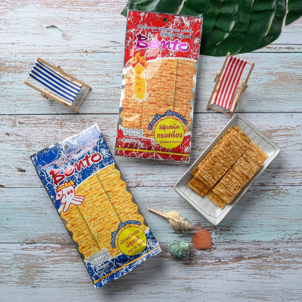  Baked Snacks Style Bento-Seafood Squid (Hot & Spicy) Export From