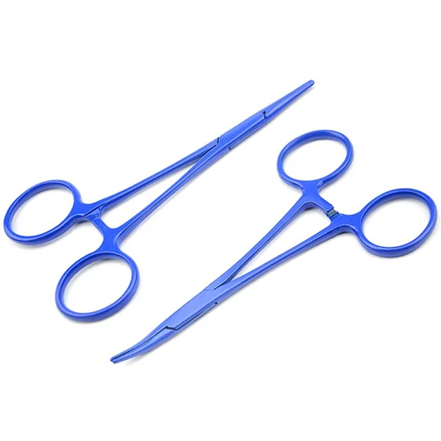 Stainless Steel Hemostat Hemostatic Forceps, Pet Ear Hair Pull Forceps Pet Forceps