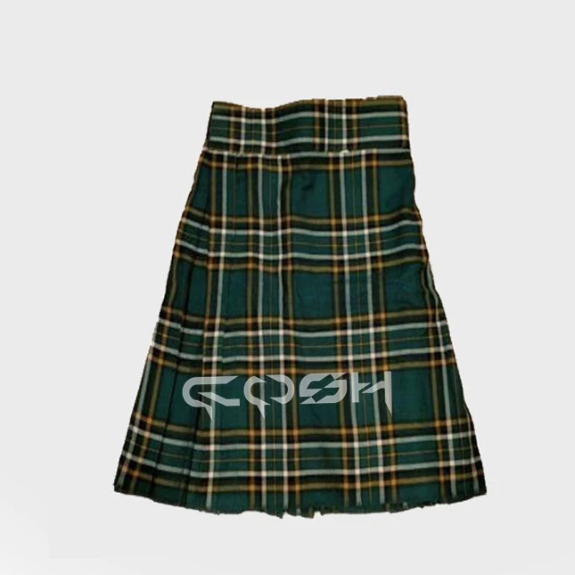 COSH KILT Plaid Tartan Dress Gordon Breathable Irish Women Kilts New Design Woodland Kilts Maker With Leather Buckles Vendor