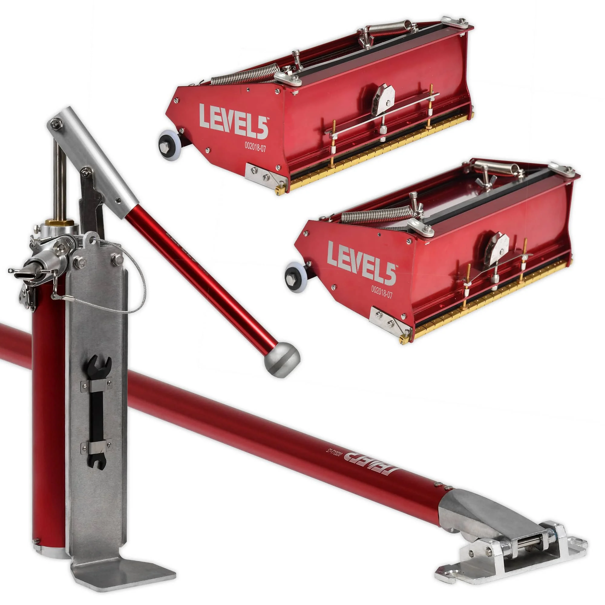 Best selling LEVEL5  Corner Tools | 4-622 | NIB Drywall Taping & Finishing Set w/ Flat Boxes