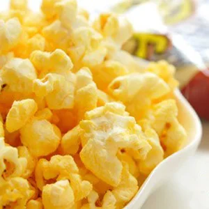 Free Sample Available Sweet & salty flavour Butterfly shape Popcorn