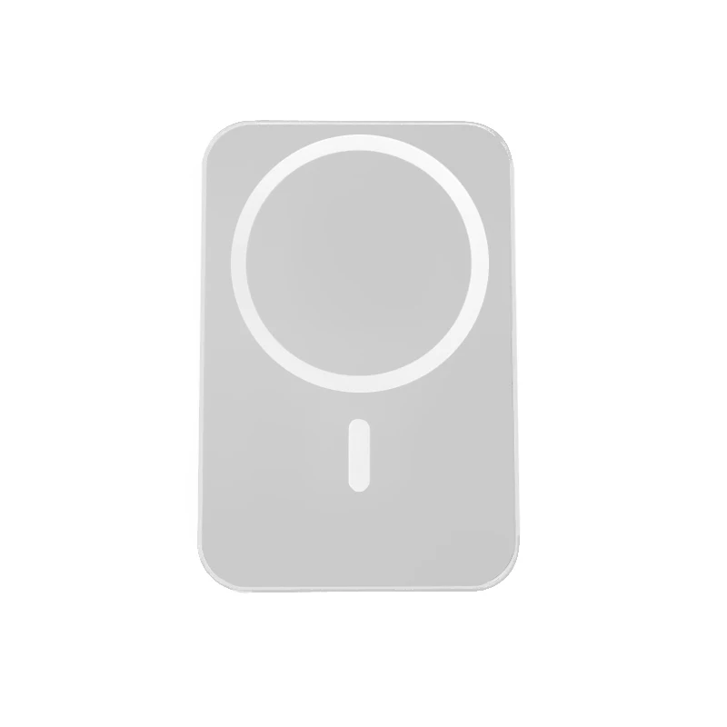 Wholesale 15w Qi wireless charger 5000mah mag safe battery pack mini magnetic power bank