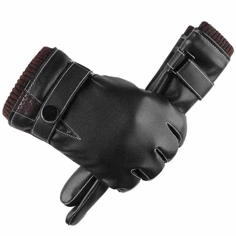 Screen Touch Men Driving Gloves/ Leather Gloves For Driving 2019/Car Driving Gloves