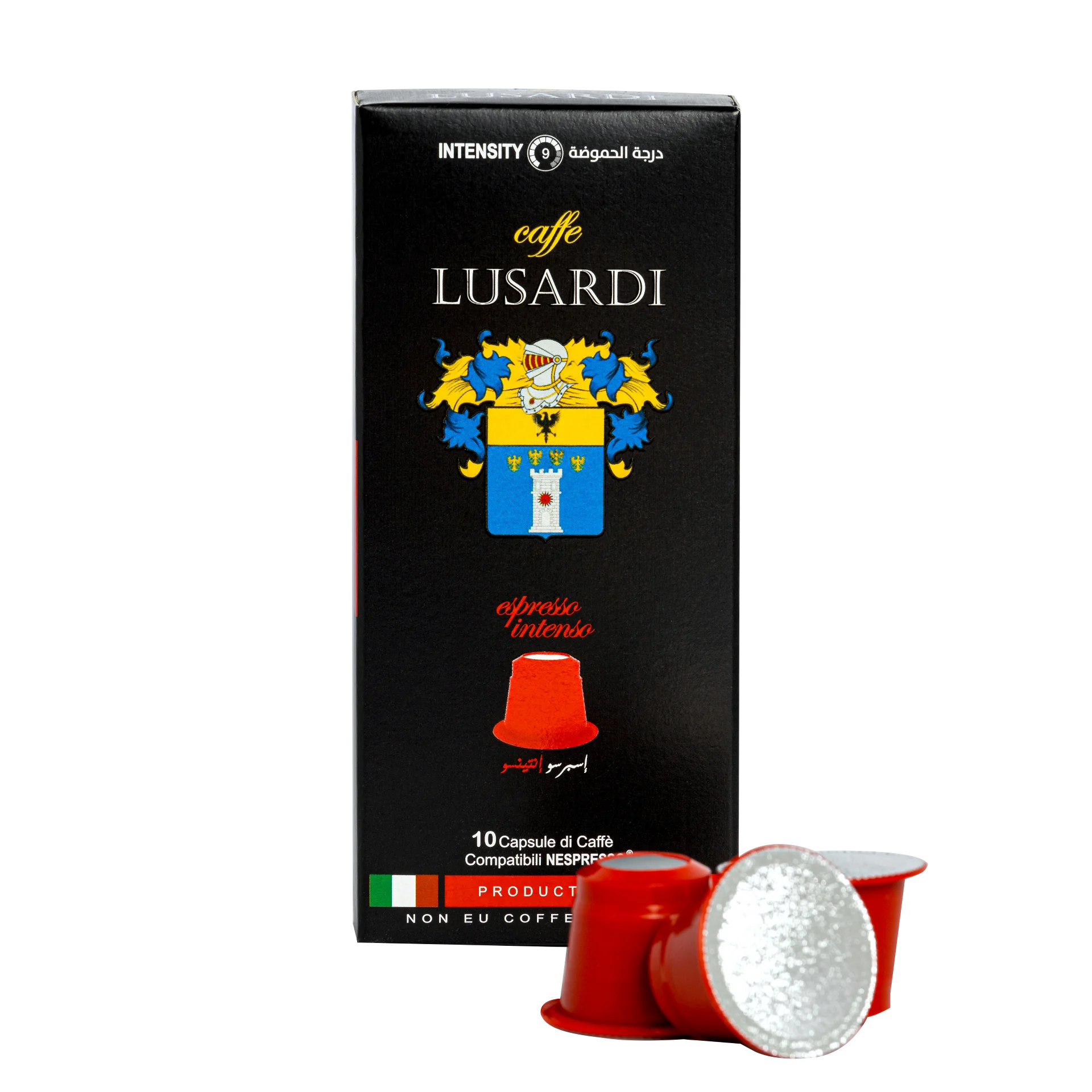  Caffe Lusardi эспрессо Intenso VIP выбор 70% Arabica 30% Robusta итальянские/Nespresso совместимые