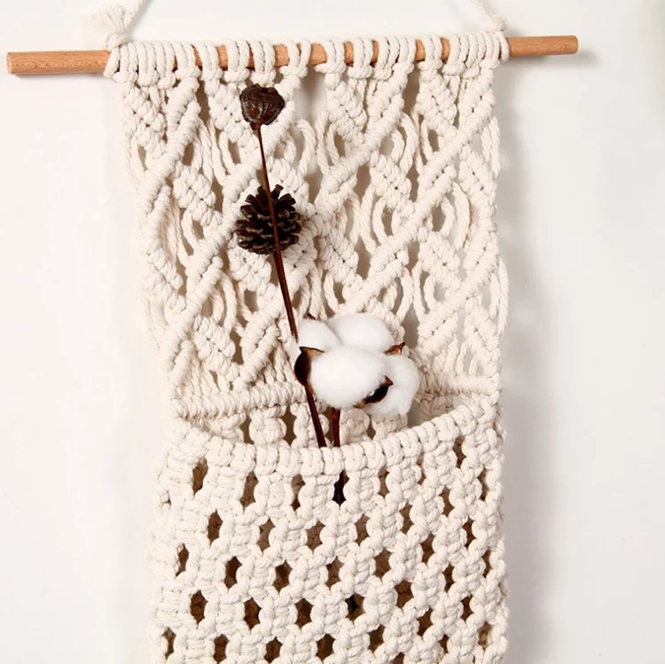 Новинка Лидер продаж подставка для магазинов в стиле бохо макраме декоративные журналы и книг украшение