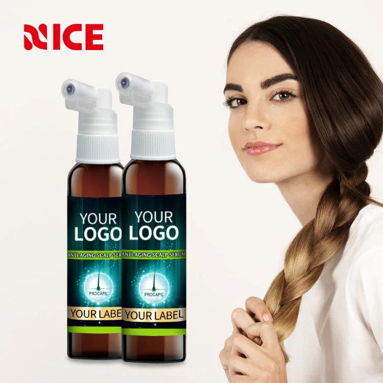 
Climbazole Ginseng Extract Natural Herbal Hair Growth Serum 