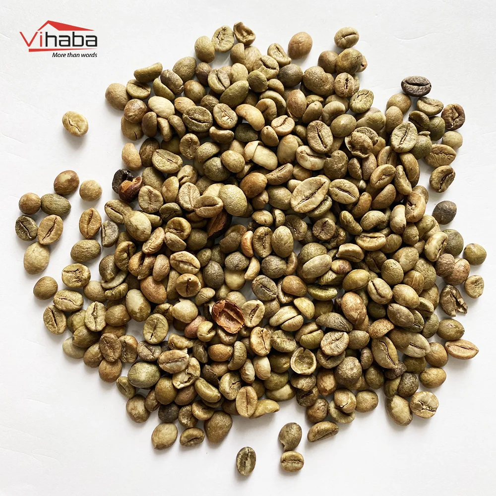 Export green coffee beans robusta green arabica green coffee beans drink bottle coffee bean vietnam