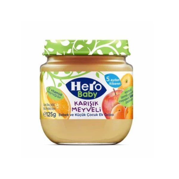 Низкая цена детская еда Hero детские смешанные овощи 120 г хлопьи только низкая