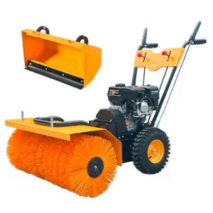 Качество идущий сзади Gasoline-Sweeper-Gasoline-Snow-Machine-Snow-Blower-11HP для