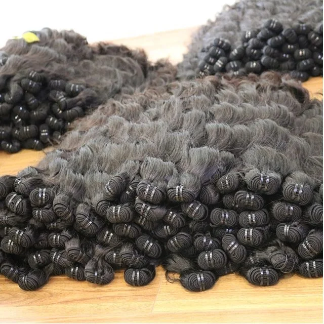 Guarantee provide the large quantity of hair-source hair in Vietnam weft natural without processed human hair extensions