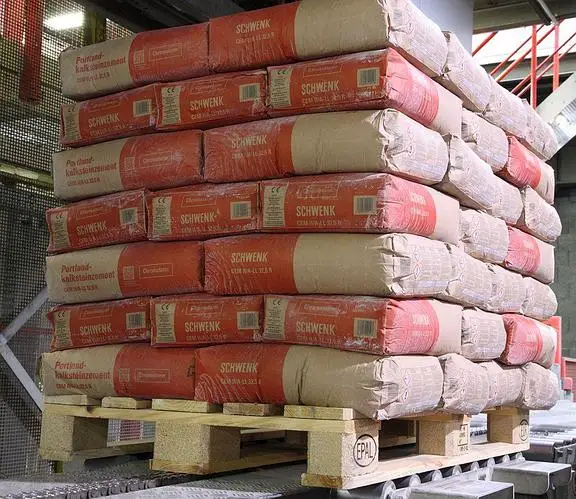 Дешевый серый портландский цемент 42 5