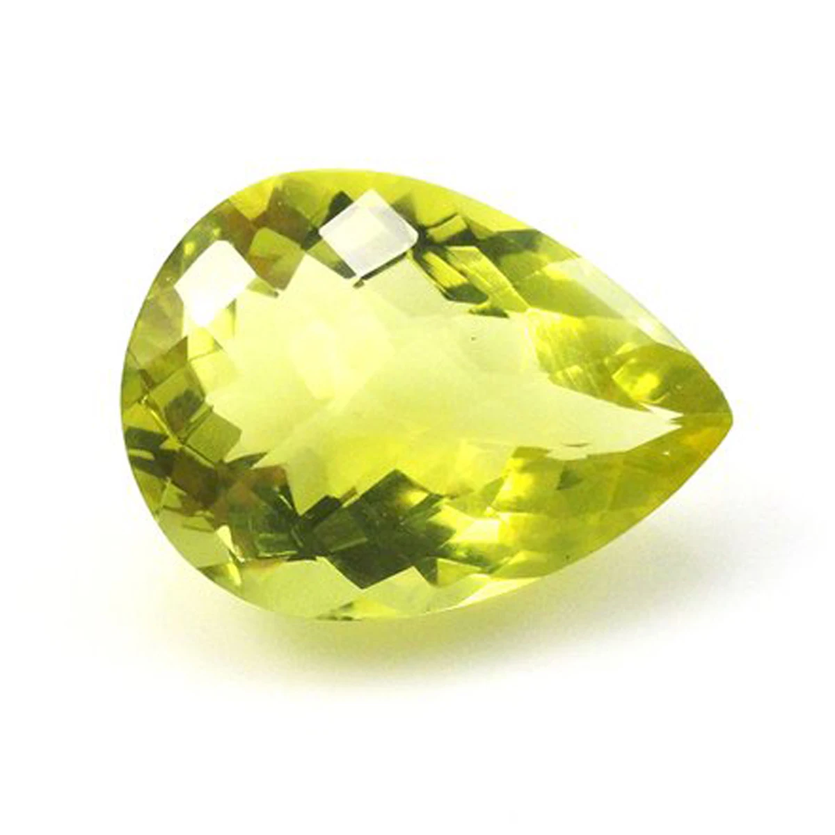 Natural Lemon Quartz 6x9mm Pear Rose Cut earring gemstone necklace gemstone calibrated gemstone