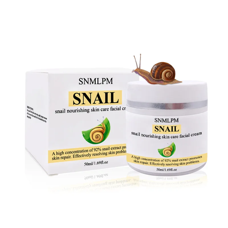 XBY 100% 30Ml Natural Moisturizing Nourishing Repairing Pure Lightening Anti Acne Snail Repair Cream For Face