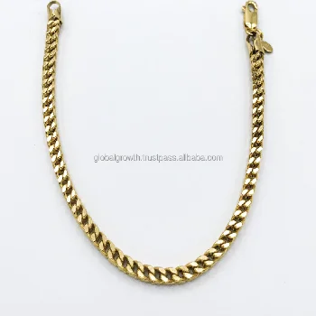 Imported from Italy 10k Real Gold Chains Cuban Link + Franco Semi Solid + Solid Gold Chains FedEx Shipping in the USA + Canada