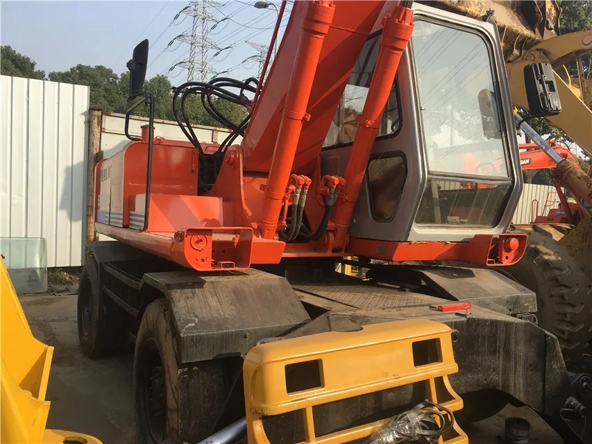 Used Hitachi EX160w wheel excavator Used Hitachi Wheel Excavators EX160WD EX120WD ZX130WD