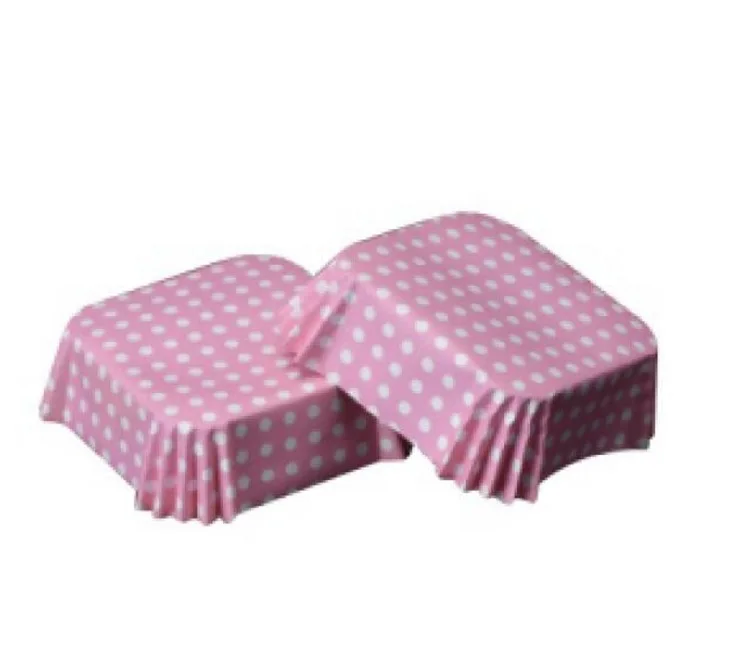 High Quality Square Paper Baking Cups For Bakery Cake Bread Snack Liners
