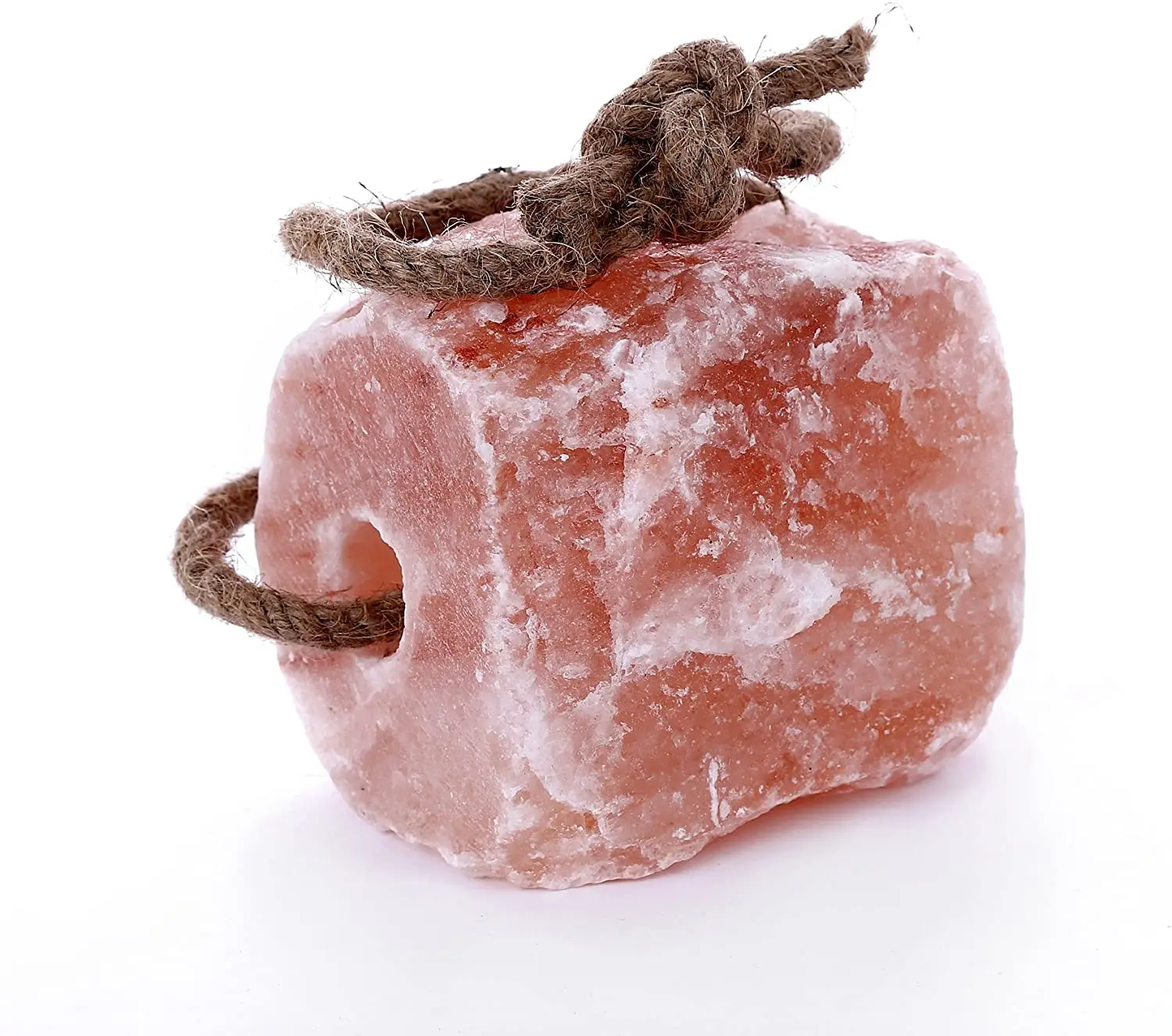 
Cattle Animal lick Salt stone rock with hanging rope 100% Natural Pure Himalayan Salt cattle salt licks 