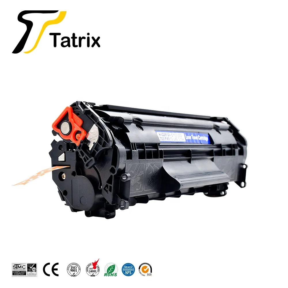  Тонер-картридж Tatrix 12A 26A 17A 05A 35A 36A 59A 78A 79A 80A 83A 85A 88A для принтера HP 2612A CF217A совместимый лазерный тонер