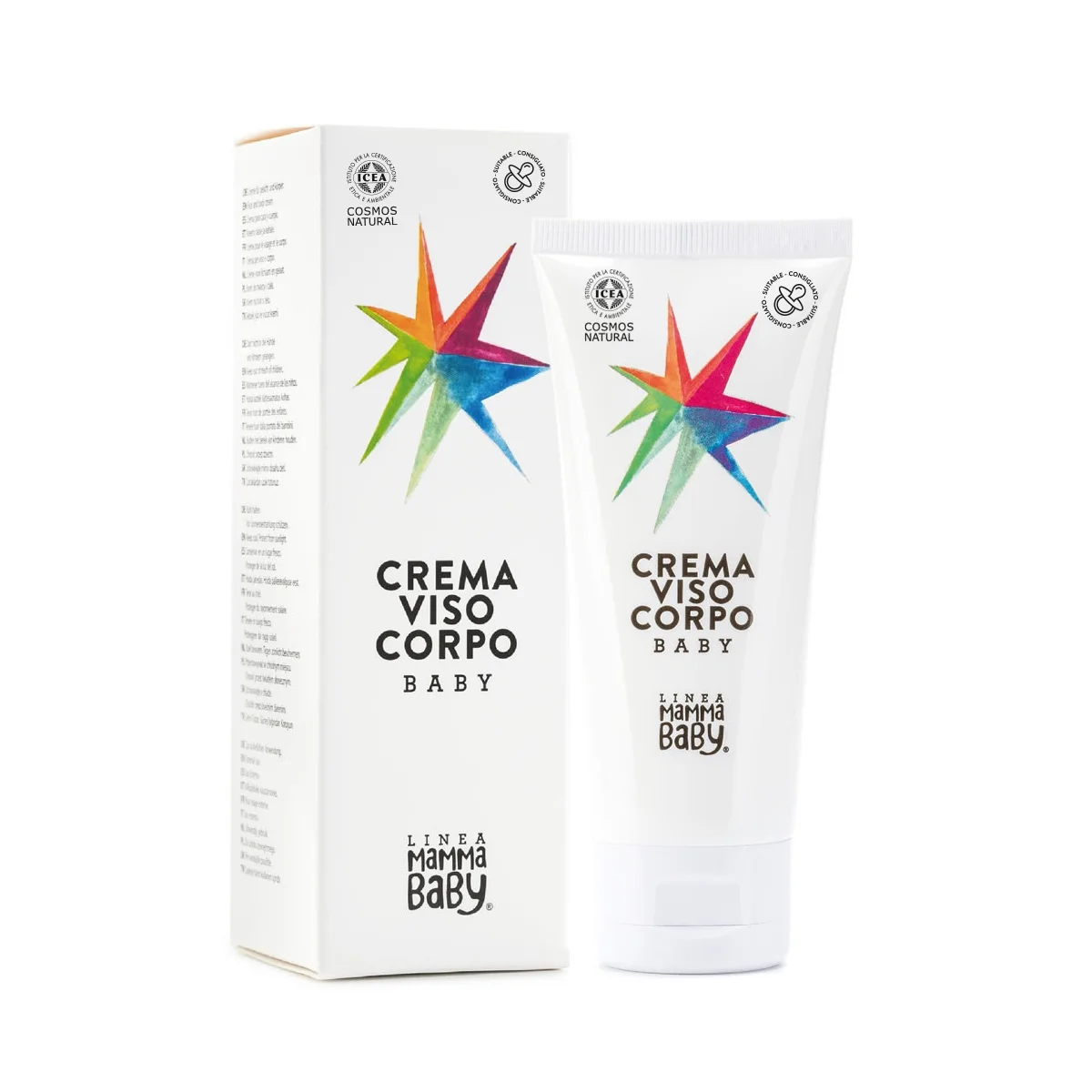 Top Quality Made in Italy Cosmos Natural nourishing and moisturizing baby Cream for face and body for kids